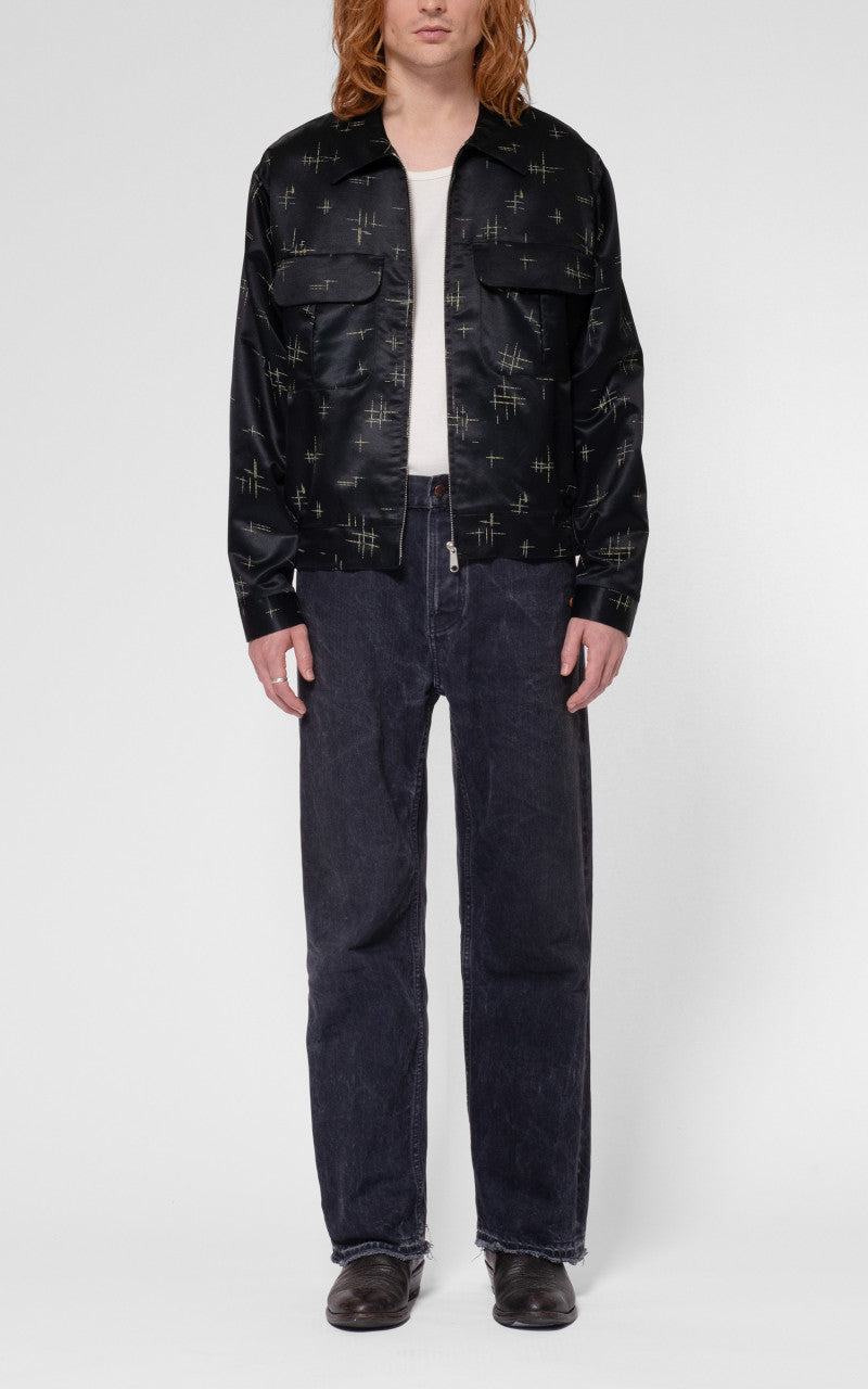 Nudie Jeans Staffan 50s Jacket Black