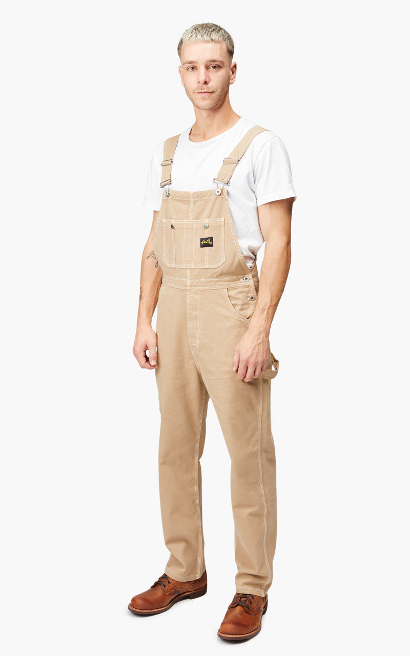 Stan Ray Earls Bib Khaki Duck