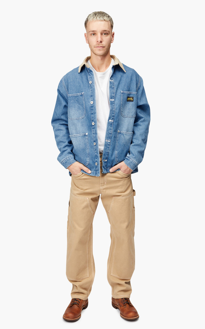 Stan Ray Winter Barn Coat Vintage Stonewashed Denim