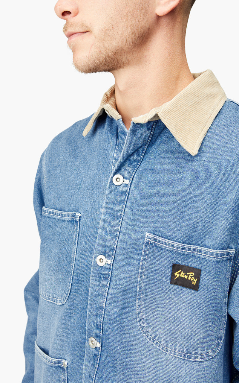 Stan Ray Winter Barn Coat Vintage Stonewashed Denim