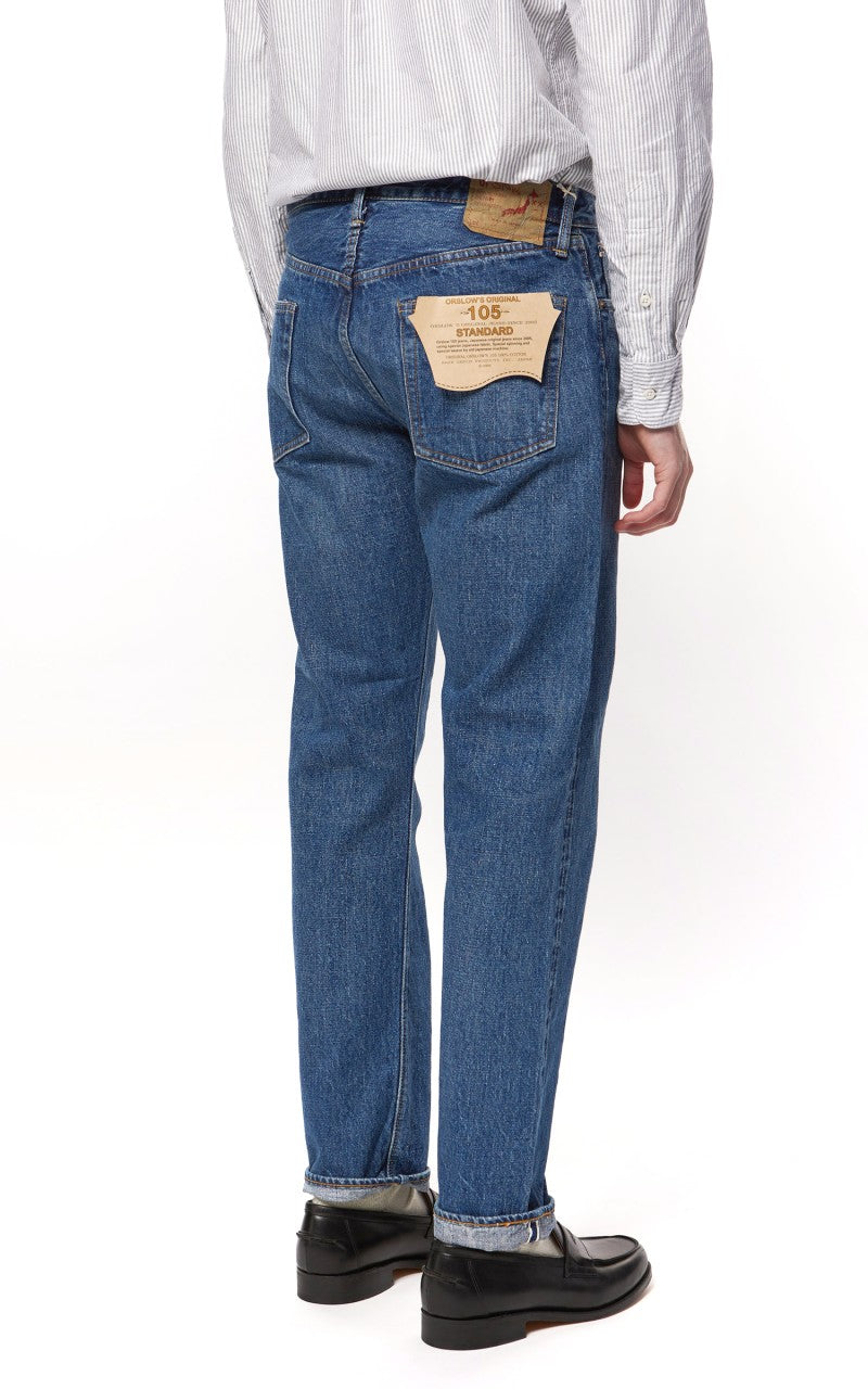 OrSlow Standard Fit Jeans 105 2 Years Wash