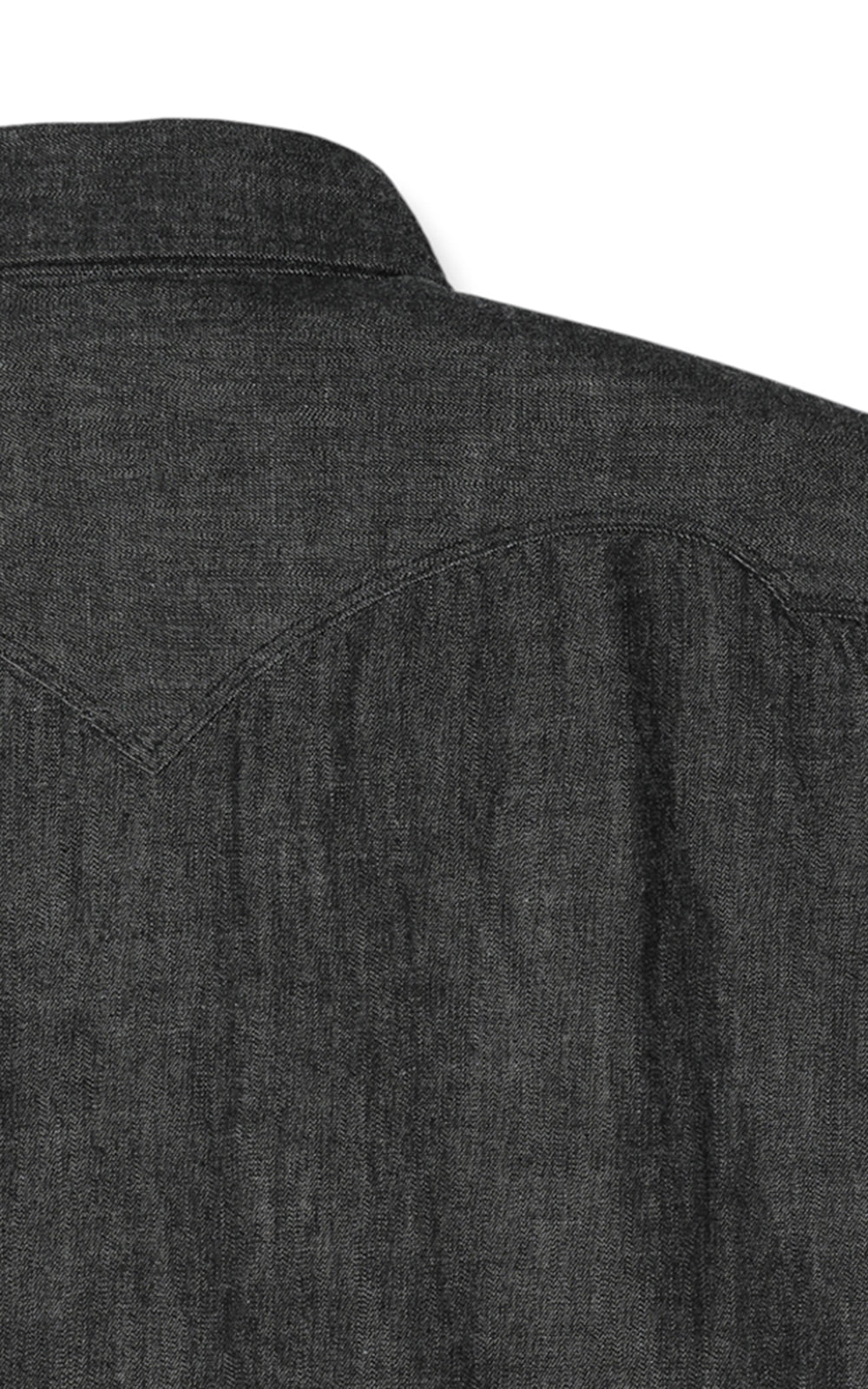 Stevenson Overall Co. Cody Denim Shirt Frost Black
