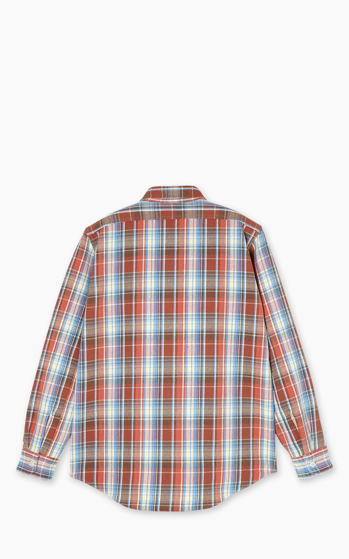 Stevenson Overall Co. Union-Spec Shirt Heavyweight Flannel Faded Red Mix