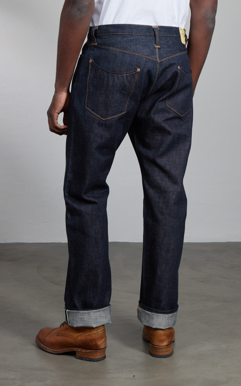 Stevenson Overall Co. San Francisco Jeans Selvedge Unwashed Indigo