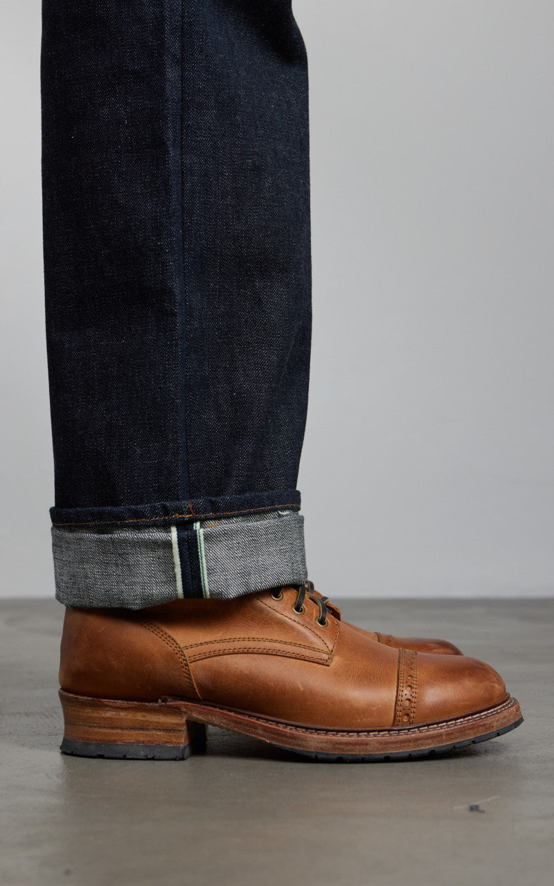 Stevenson Overall Co. San Francisco Jeans Selvedge Unwashed Indigo