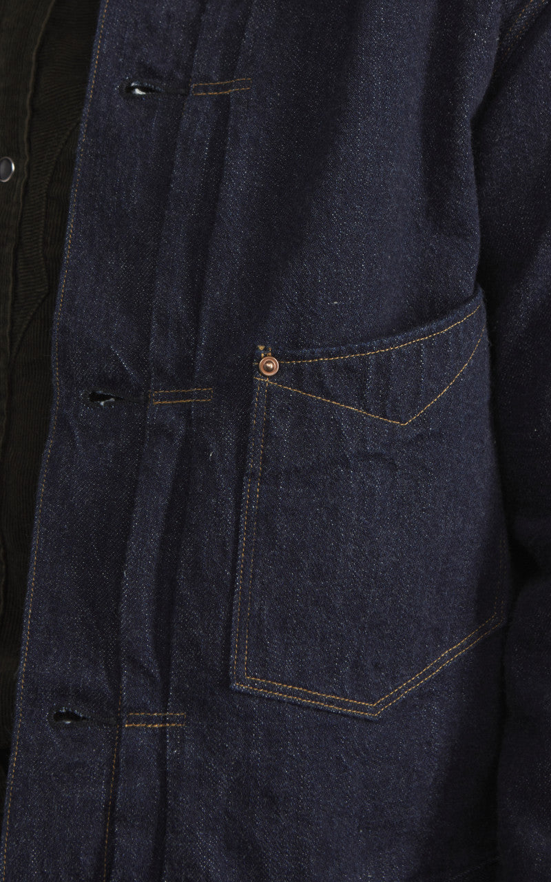 Stevenson Overall Co. Saddle Horn Type II Jacket One Wash Indigo