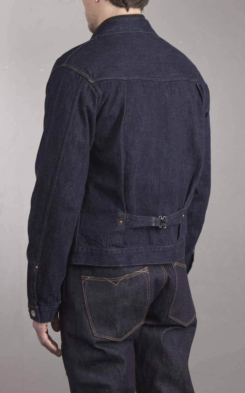 Stevenson Overall Co. Saddle Horn Type II Jacket One Wash Indigo
