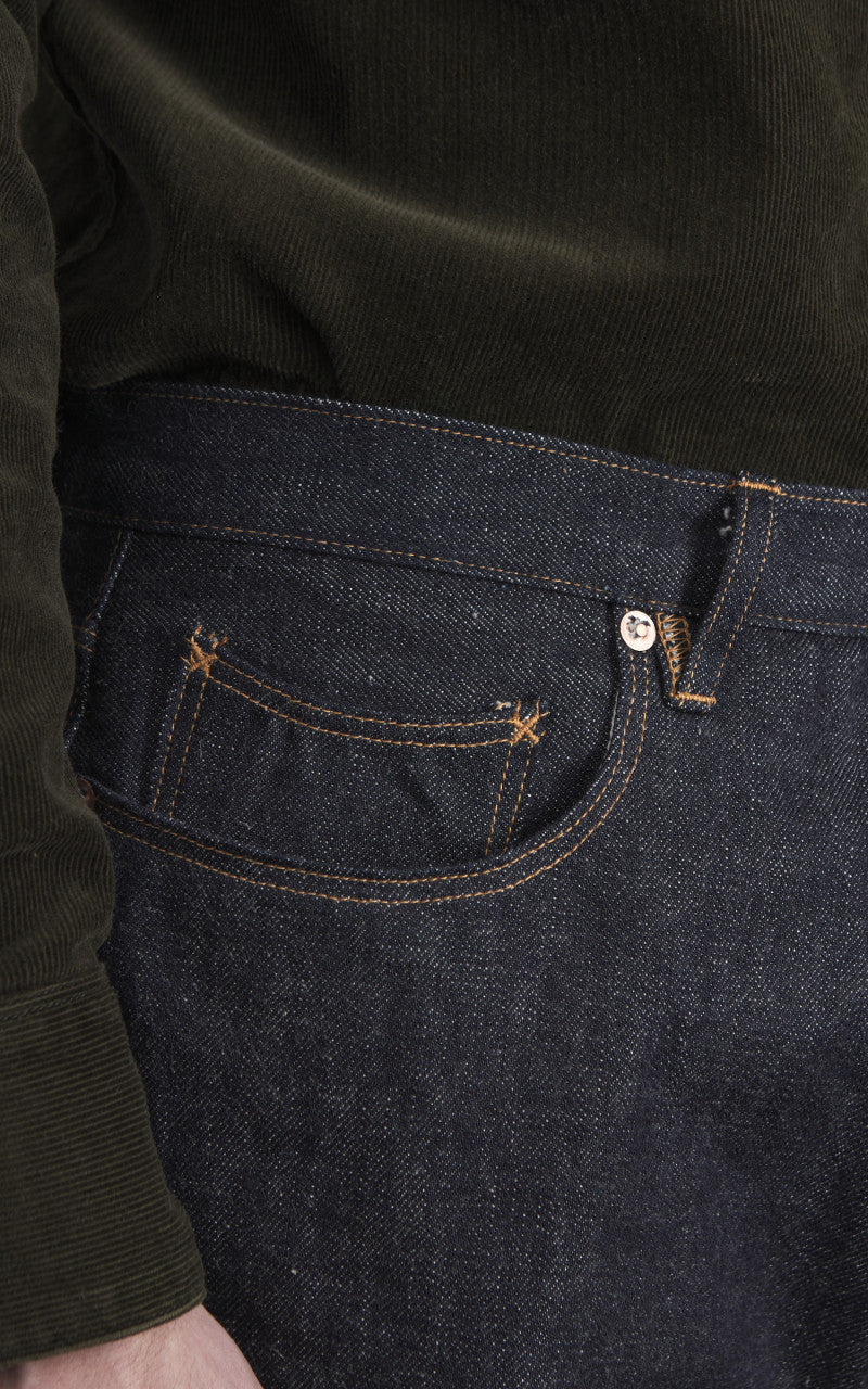 Stevenson Overall Co. Encinitas Jeans Selvedge Unwashed Indigo