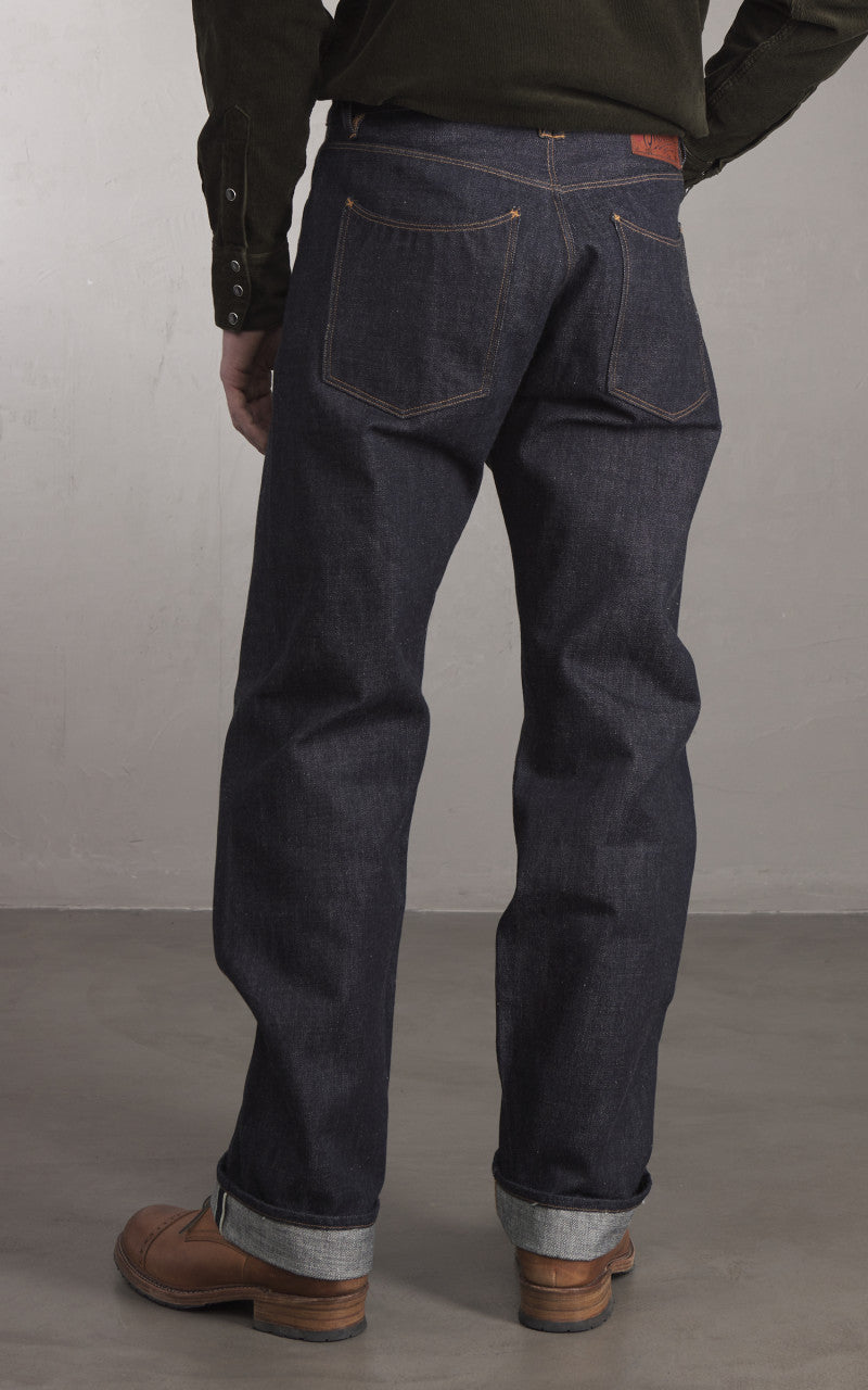 Stevenson Overall Co. Encinitas Jeans Selvedge Unwashed Indigo