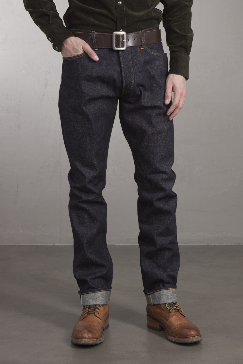 Stevenson Overall Co. Big Sur Jeans Selvedge Unwashed Indigo