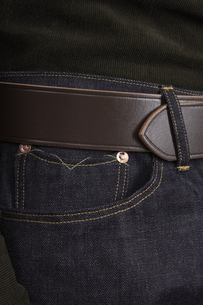 Stevenson Overall Co. Big Sur Jeans Selvedge Unwashed Indigo