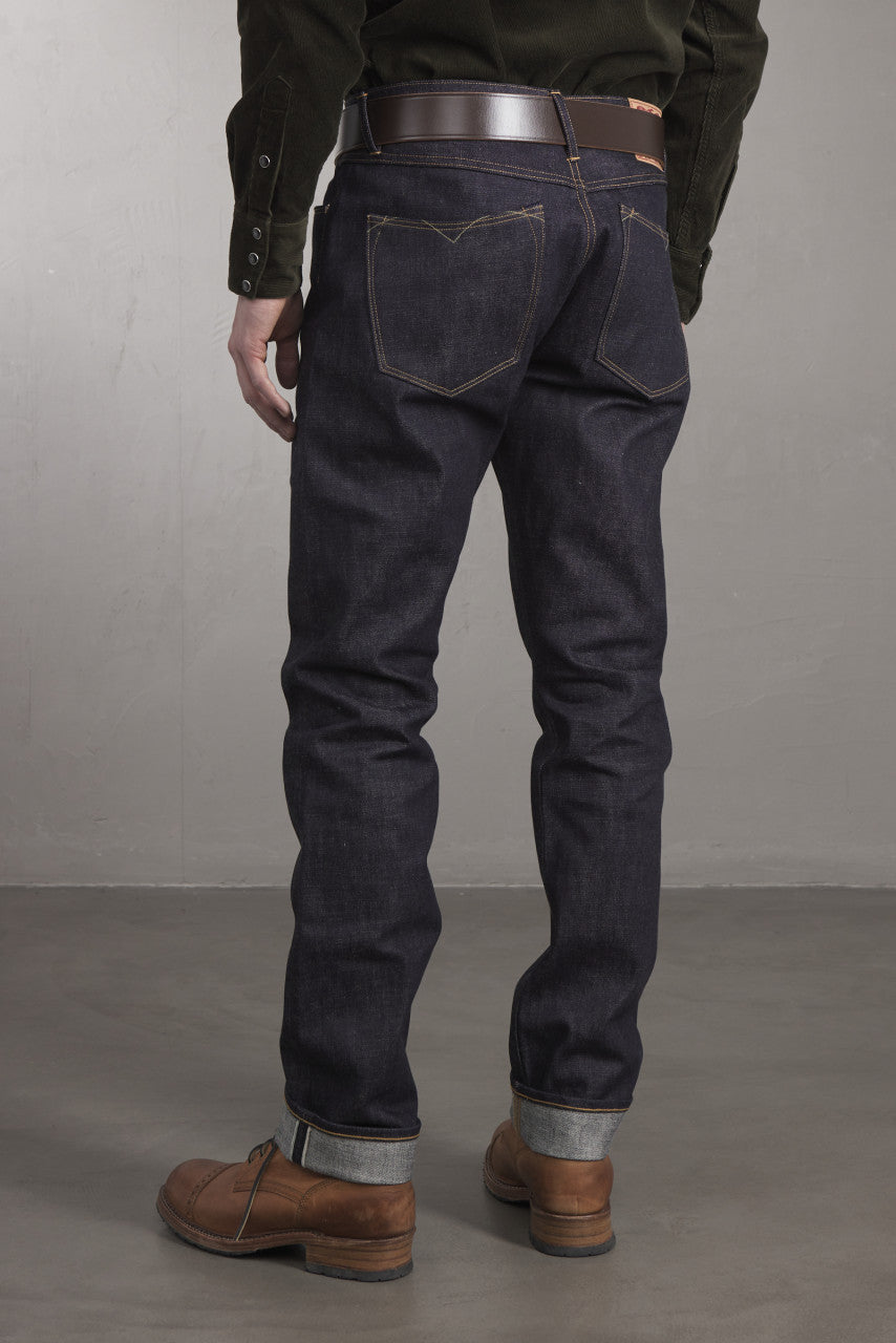 Stevenson Overall Co. Big Sur Jeans Selvedge Unwashed Indigo