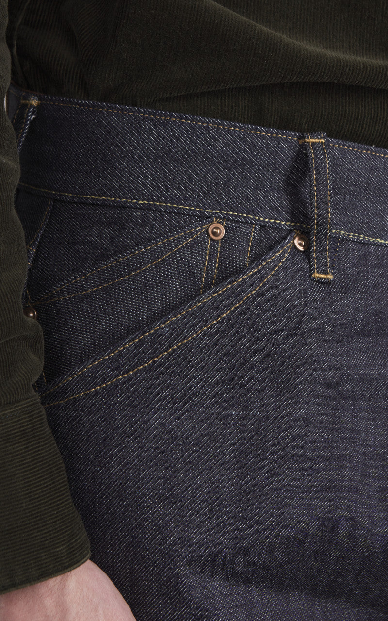 Stevenson Overall Co. Visalia Jeans Selvedge Unwashed Indigo