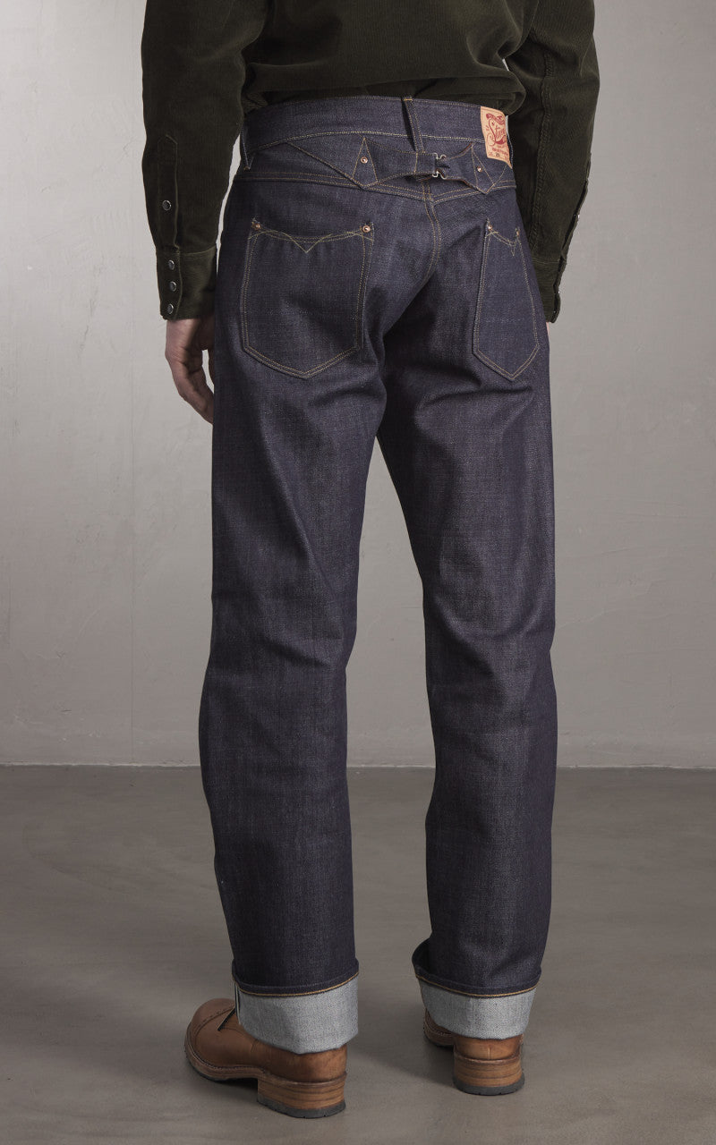 Stevenson Overall Co. Visalia Jeans Selvedge Unwashed Indigo