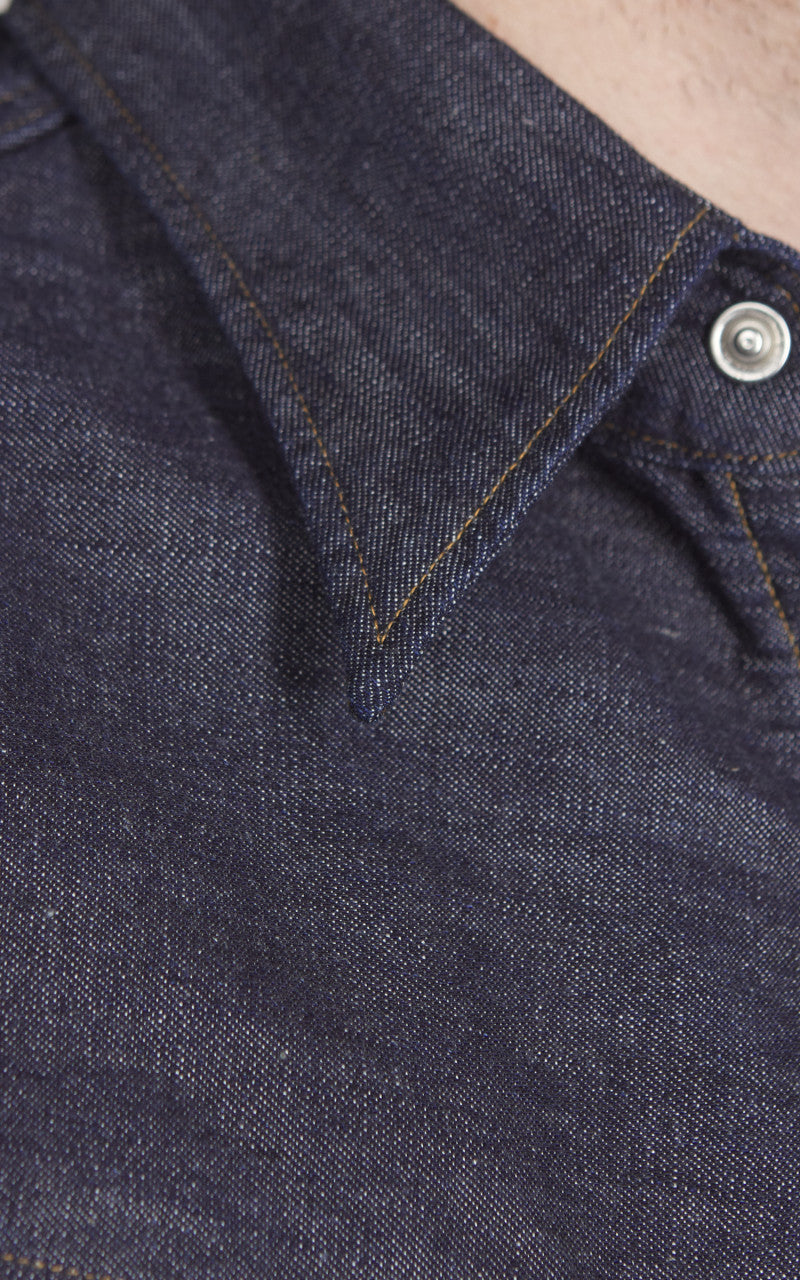 Stevenson Overall Co. Cody Denim Shirt Indigo