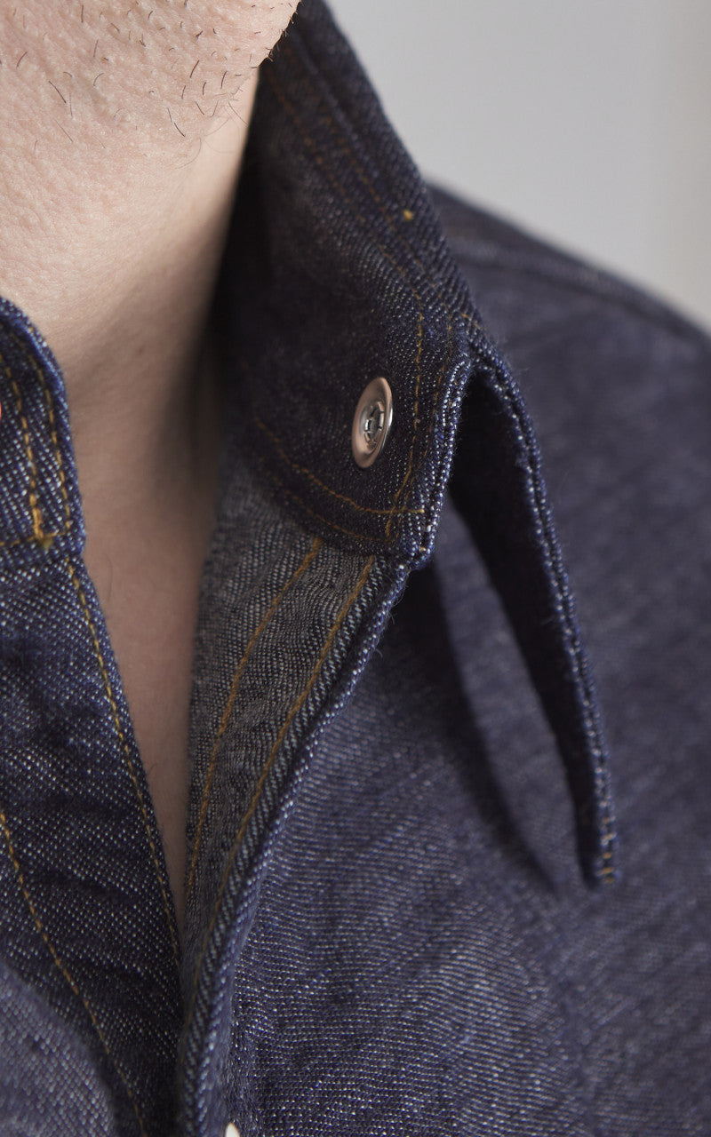 Stevenson Overall Co. Cody Denim Shirt Indigo