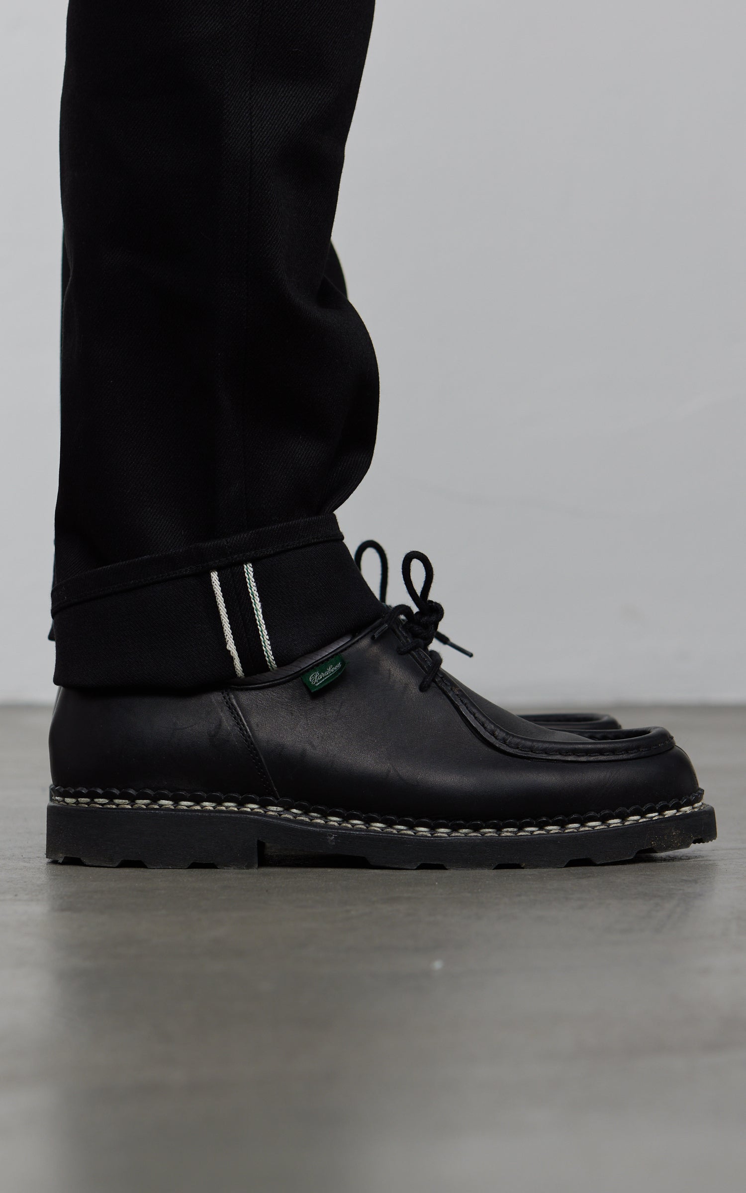 Stevenson Overall Co. Big Sur Jeans Selvedge Unwashed Solid Black