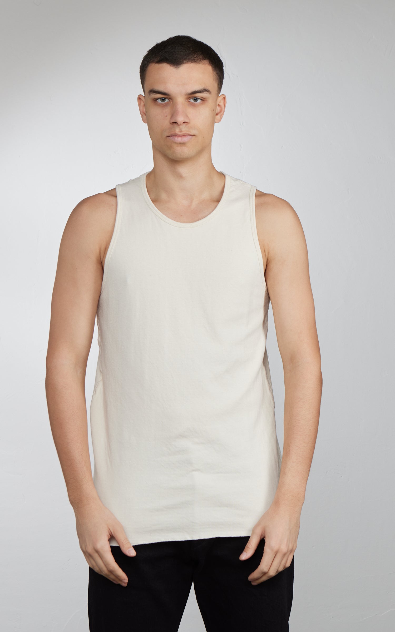 Stevenson Overall Co. DualComfort Cotton Tank Natural