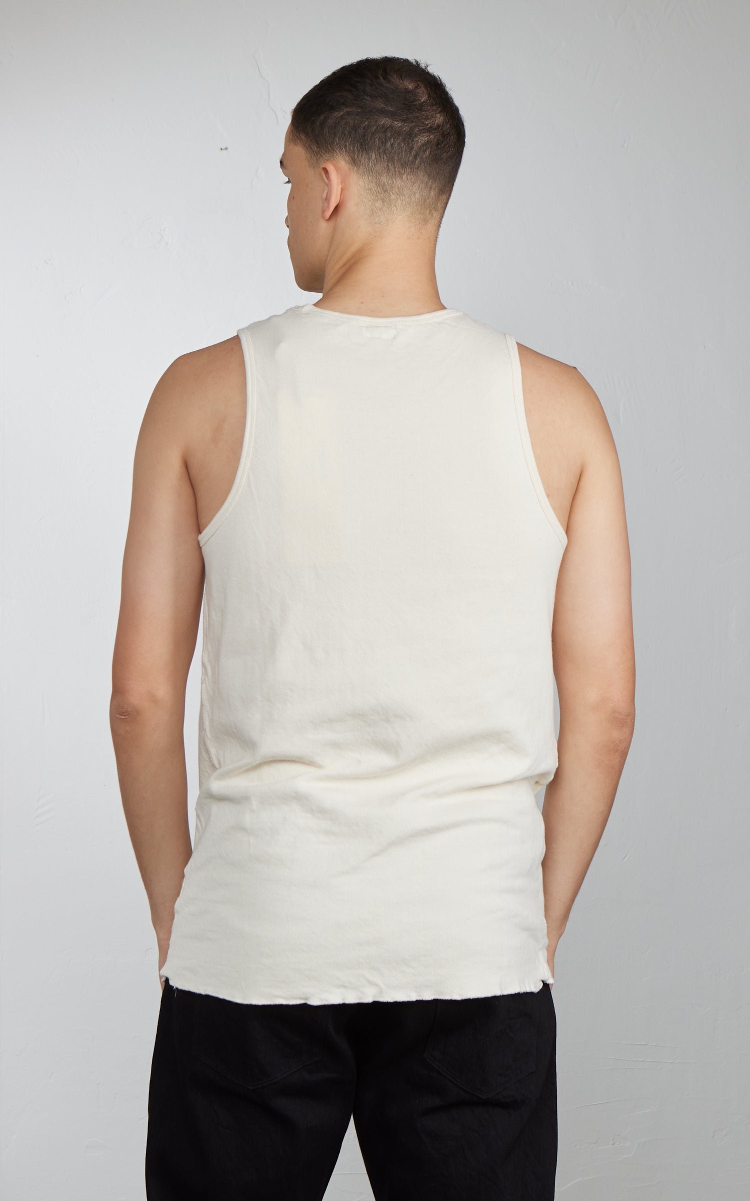 Stevenson Overall Co. DualComfort Cotton Tank Natural