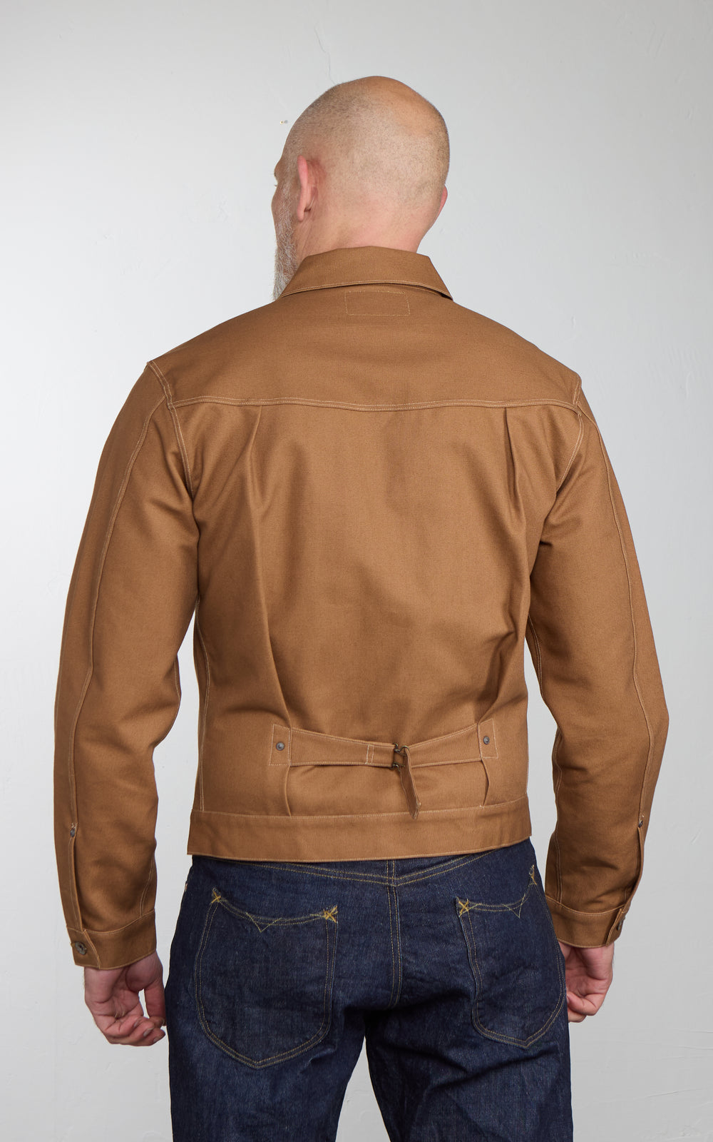 Stevenson Overall Co. Saddle Horn Type II Jacket Duck Canvas Brown