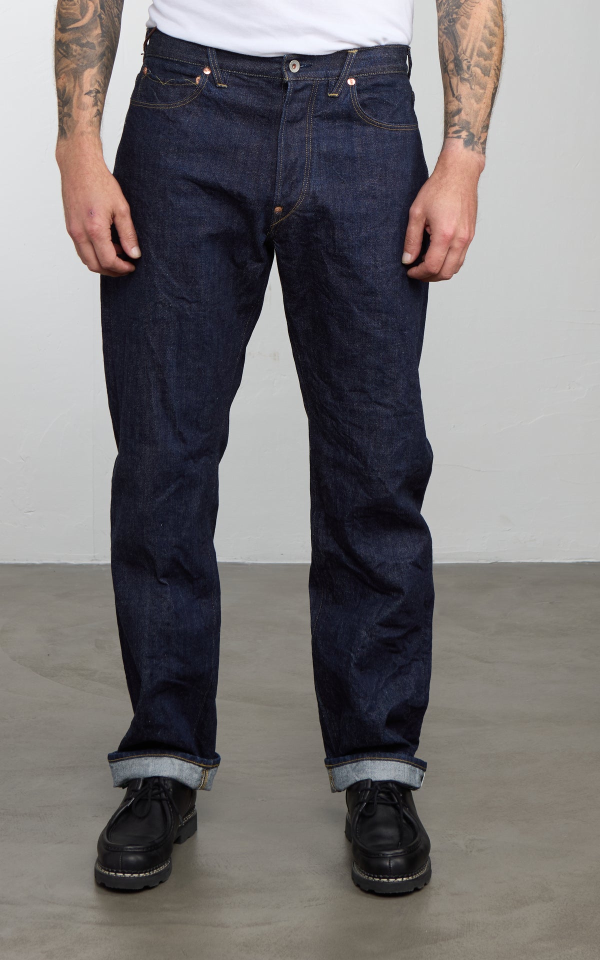 Stevenson Overall Co. Ojaj Jeans Selvedge One Wash Indigo