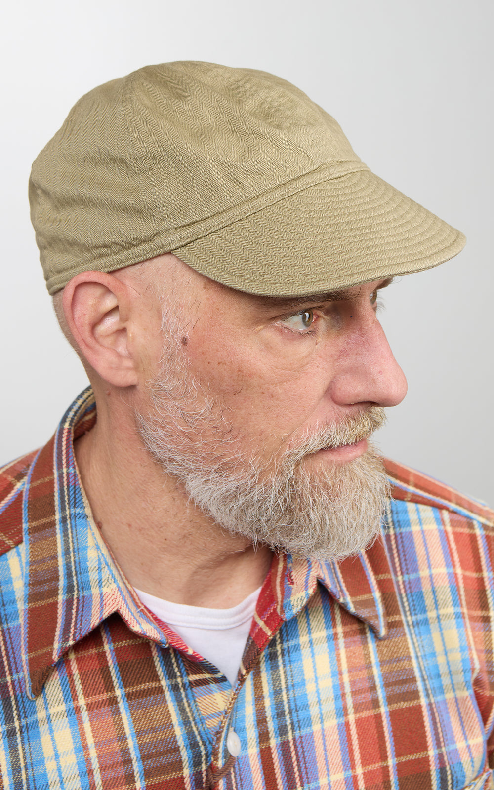 Stevenson Overall Co. Mechanic Cap Khaki