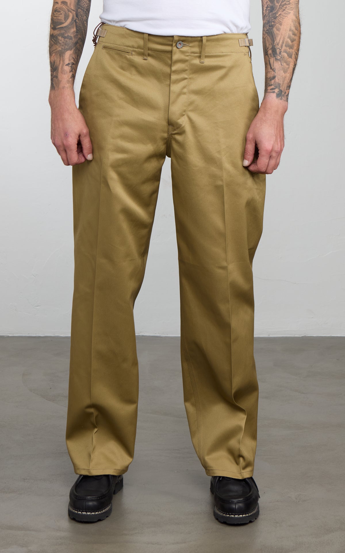Stevenson Overall Co. Side-Out Army Pant Khaki