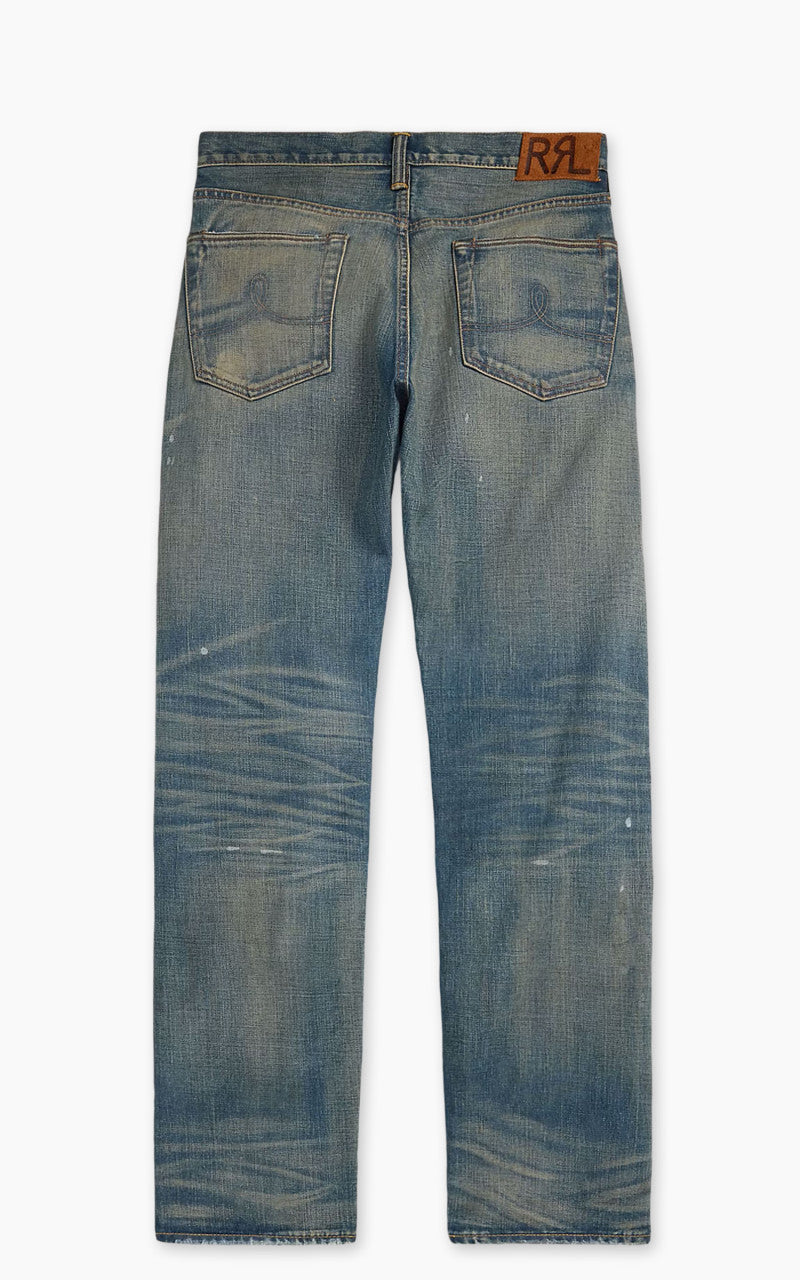 RRL Straight Fit Milner Selvedge Jean Milner Wash