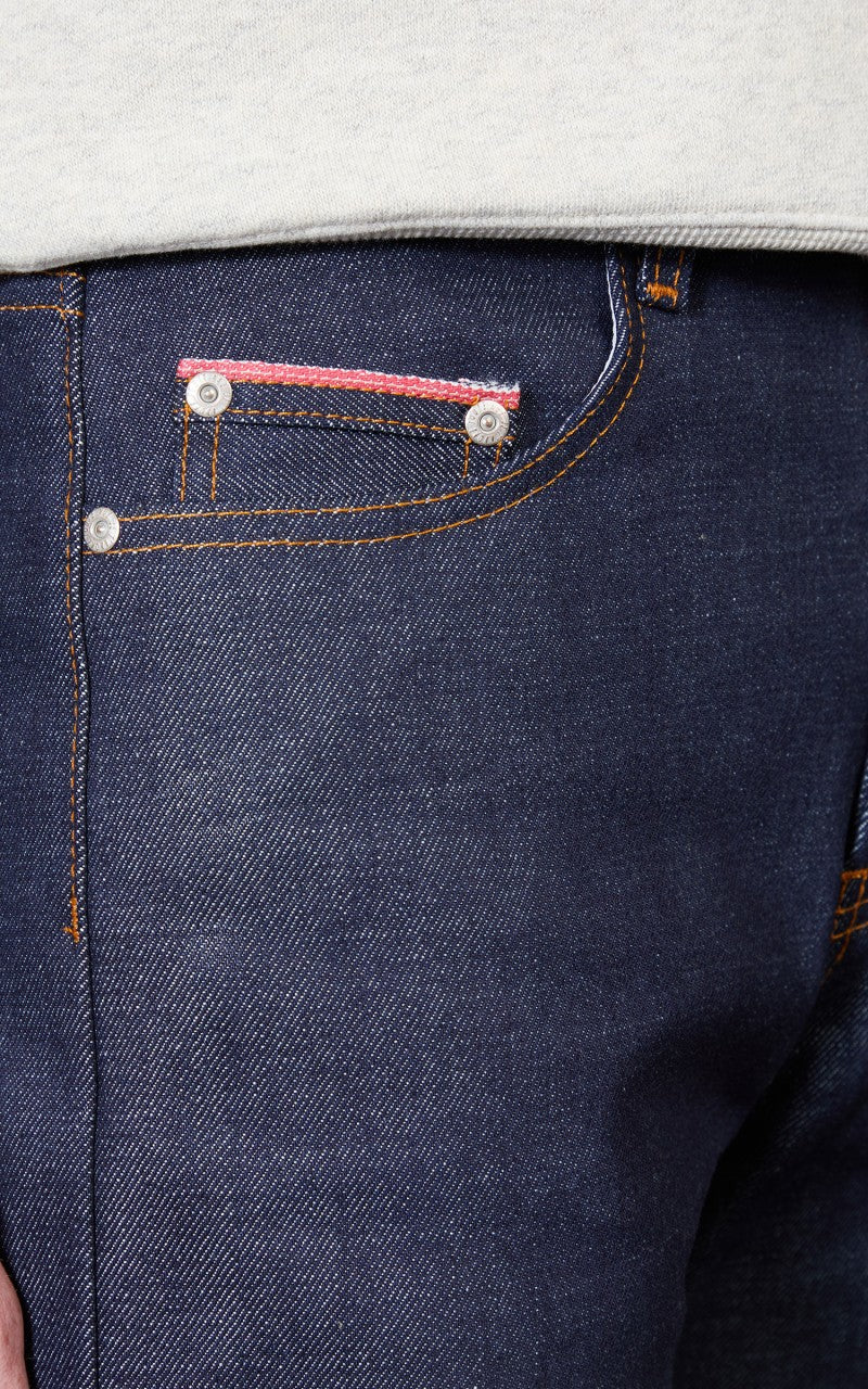 Naked & Famous Denim Strong Guy Dirty Fade Selvedge 14.5oz