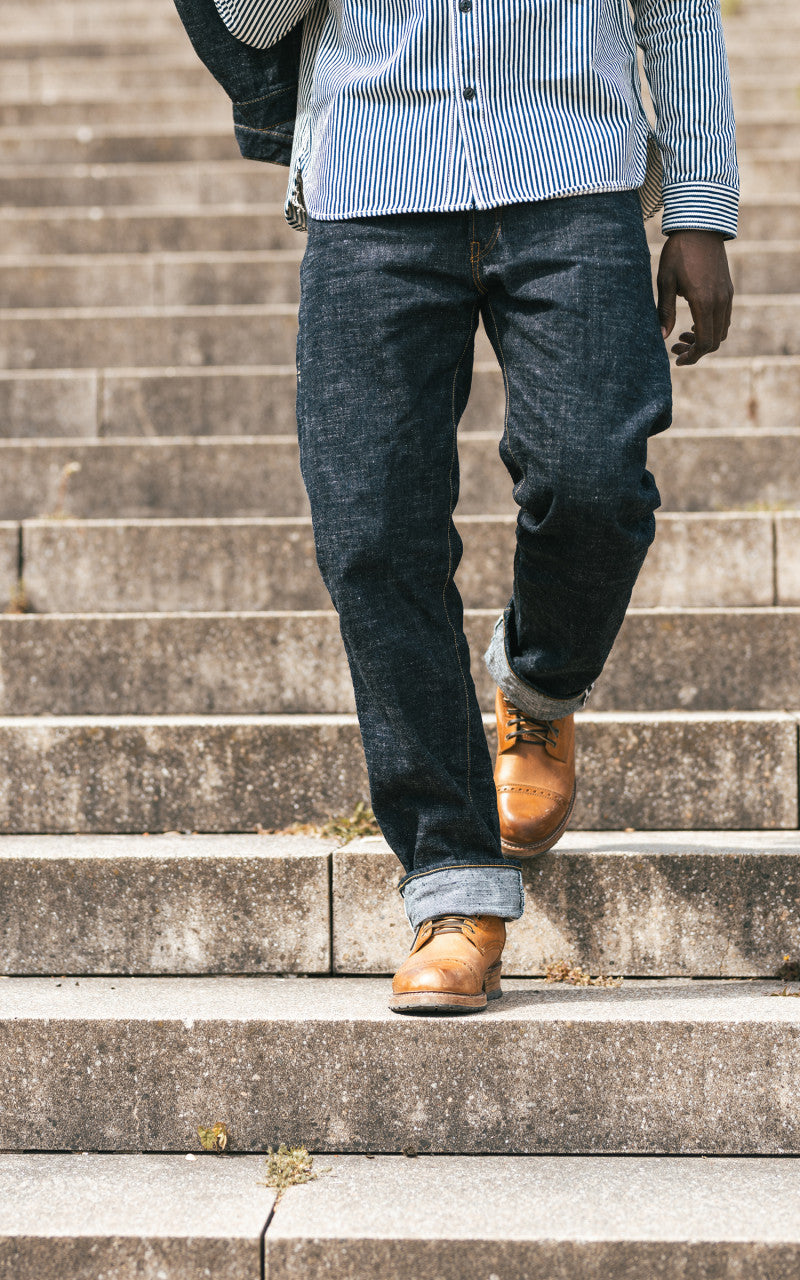 Studio D'Artisan SD-1001 GL3 Regular Straight Selvedge Jeans One Wash Indigo