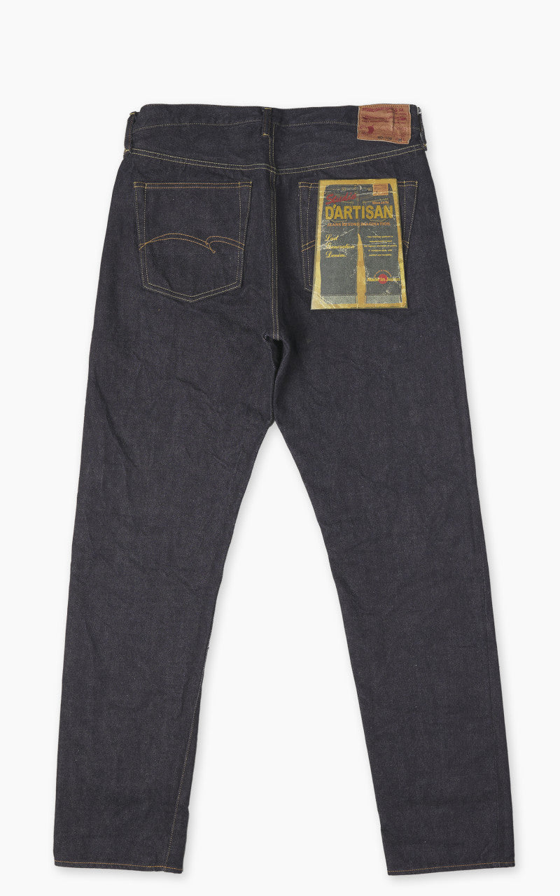 Studio D'Artisan SD-108 Regular Tapered Selvedge Jeans One Wash Indigo