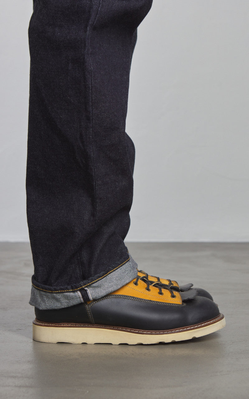 Studio D'Artisan SD-101 Regular Straight Selvedge Jeans One Wash Indigo