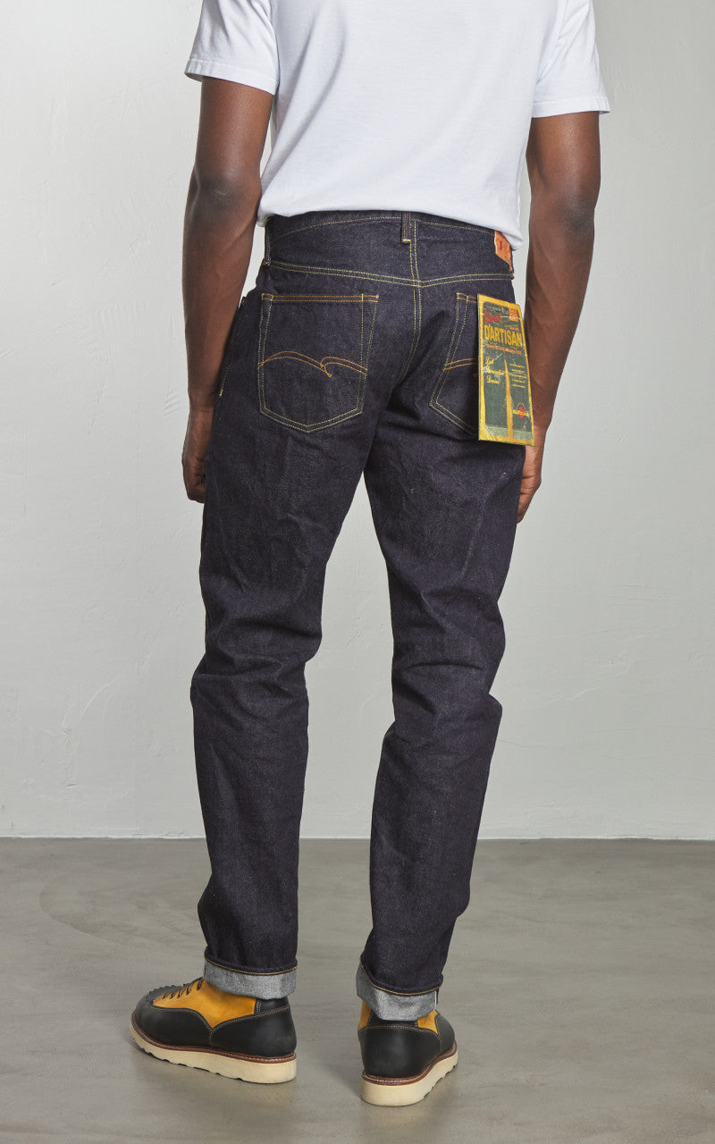 Studio D'Artisan SD-108 Regular Tapered Selvedge Jeans One Wash Indigo