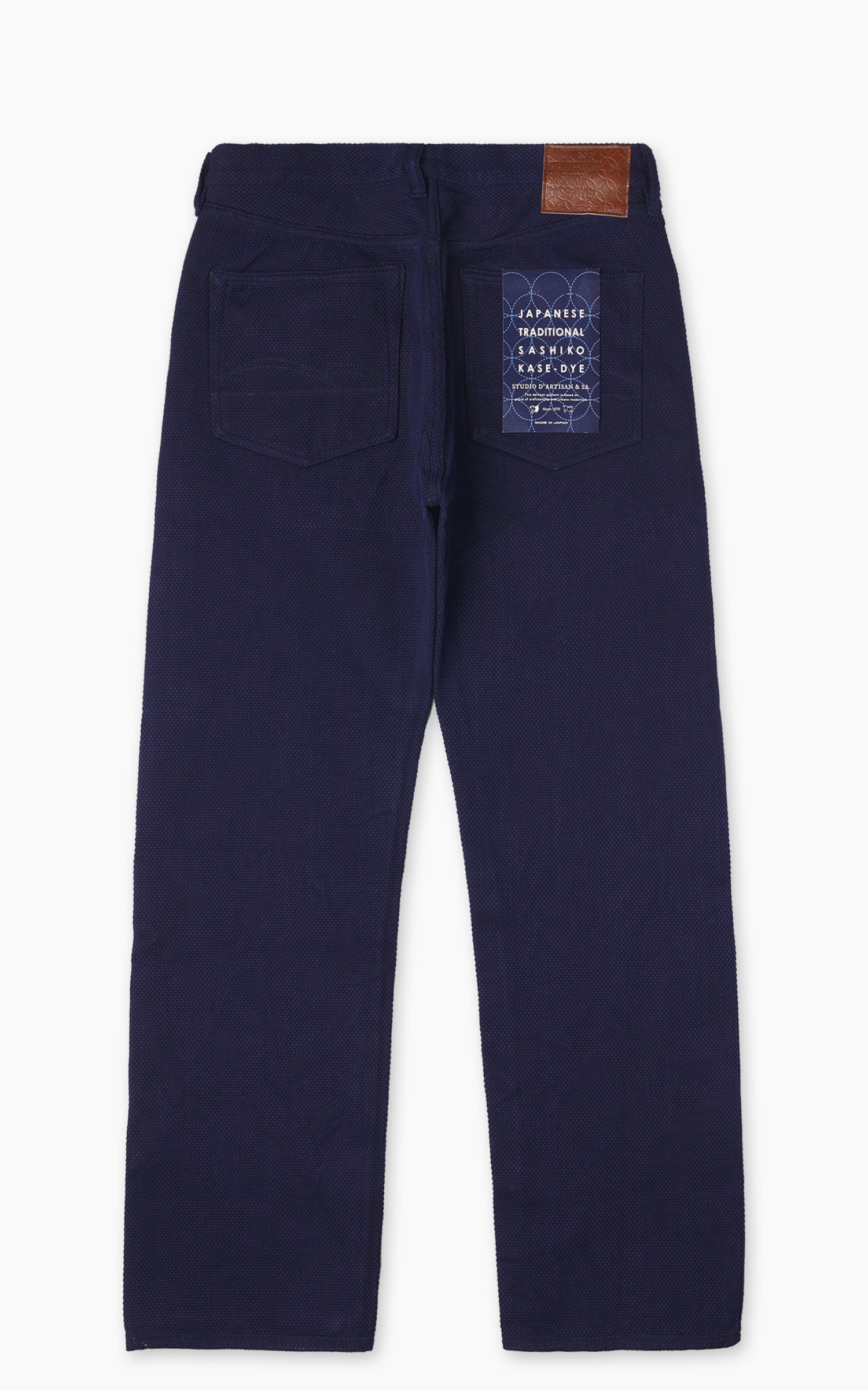 Studio D'Artisan 1907 Sashiko Denim Jeans Indigo