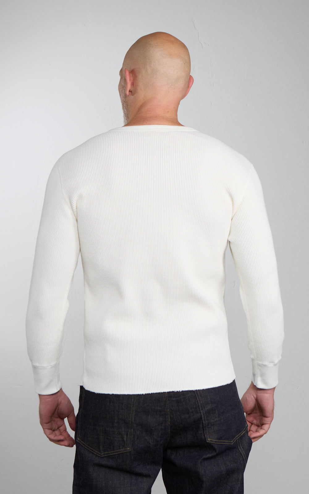 Studio D'Artisan 9936 Heavyweight Thermal Longsleeve White