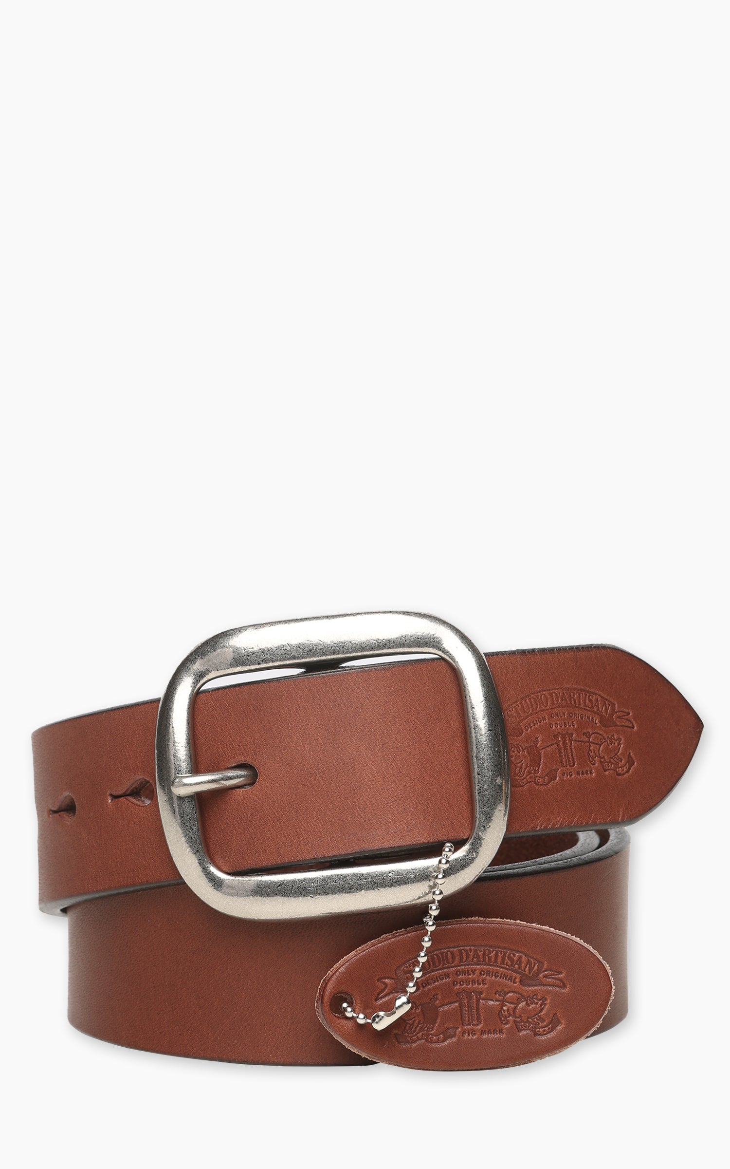 Studio D'Artisan B-81 Leather Belt Brown