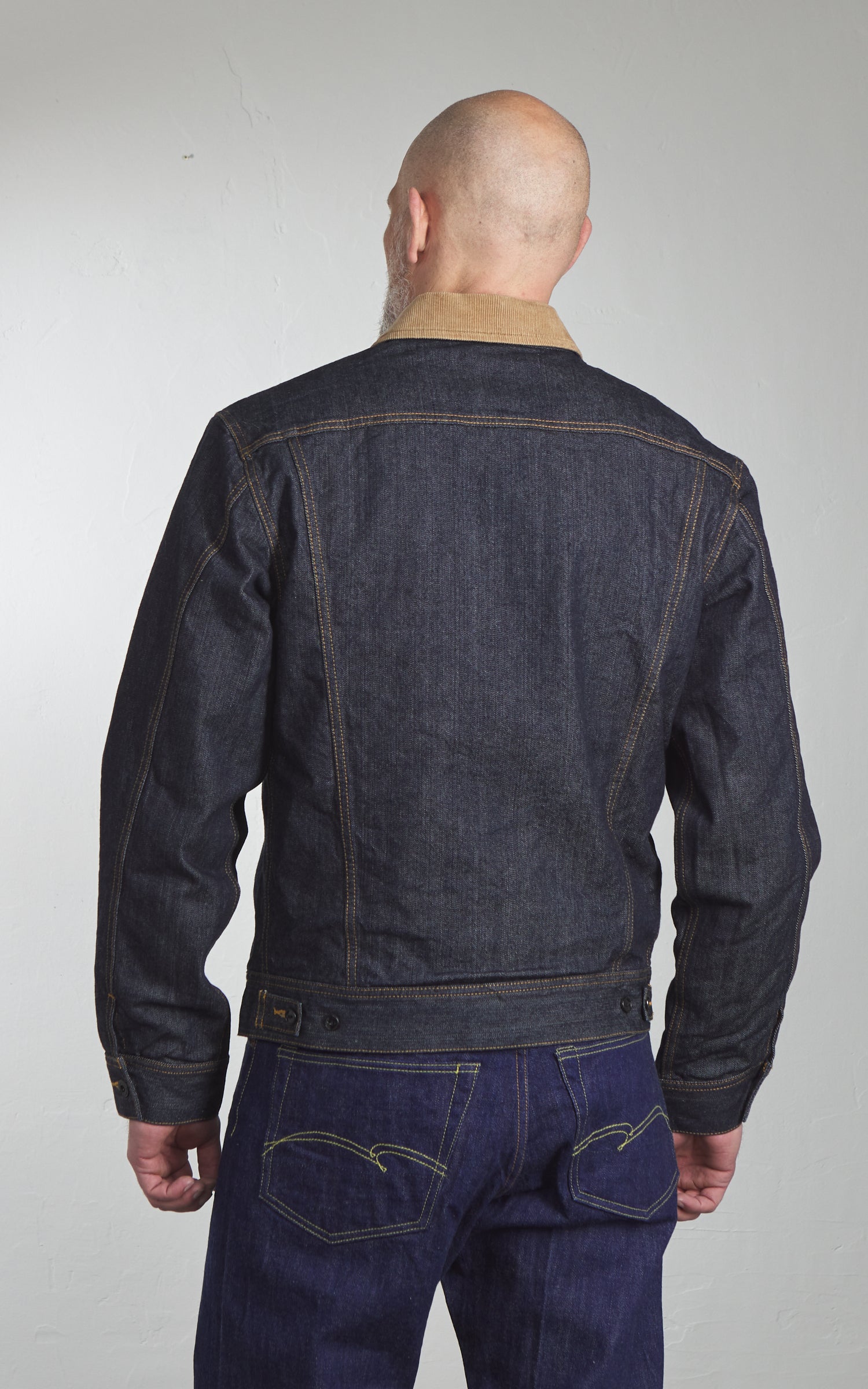 Studio D'Artisan D4187 Blanket Lined Denim Western Jacket Indigo