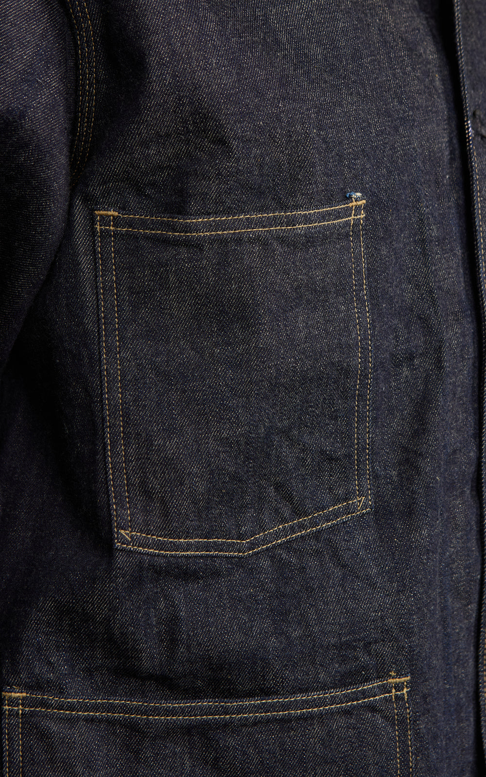 Studio D'Artisan D4650 Fox Denim Railroad Jacket One Wash