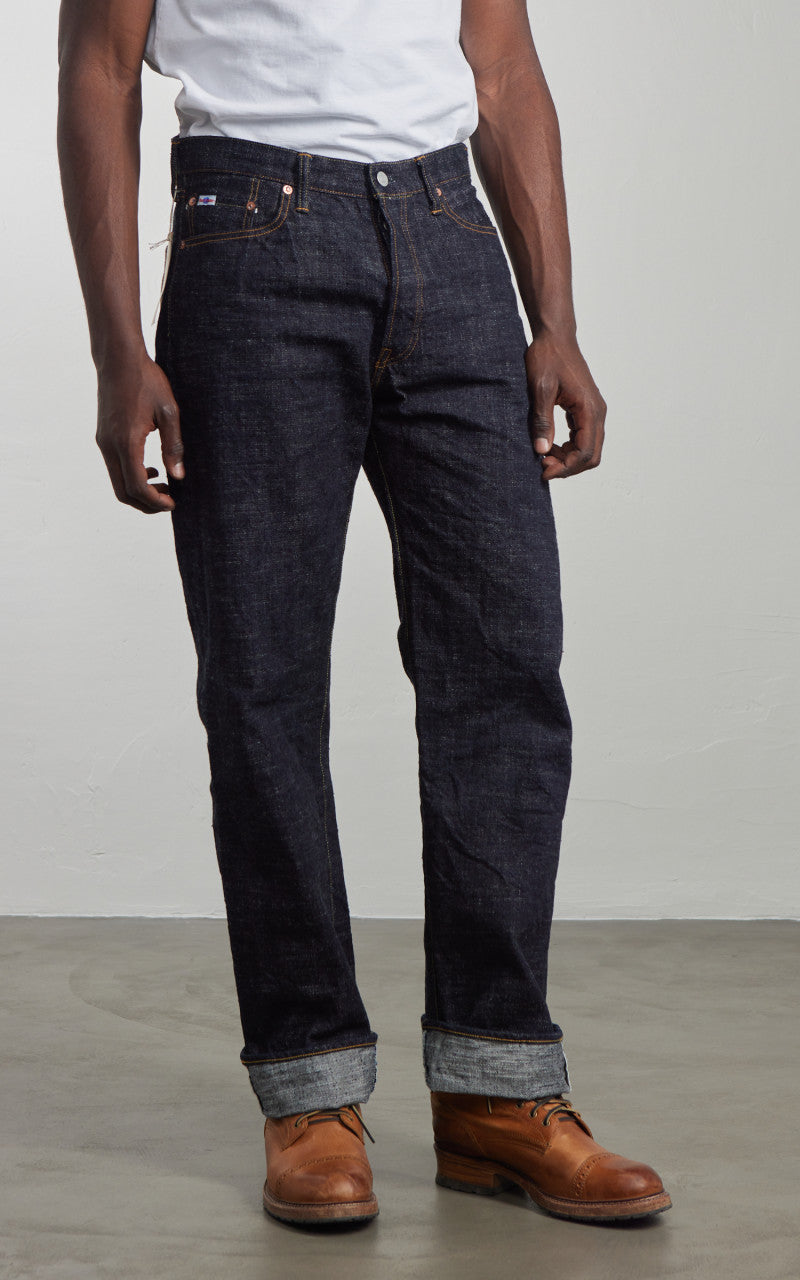 Studio D'Artisan SD-1001 GL3 Regular Straight Selvedge Jeans One Wash Indigo