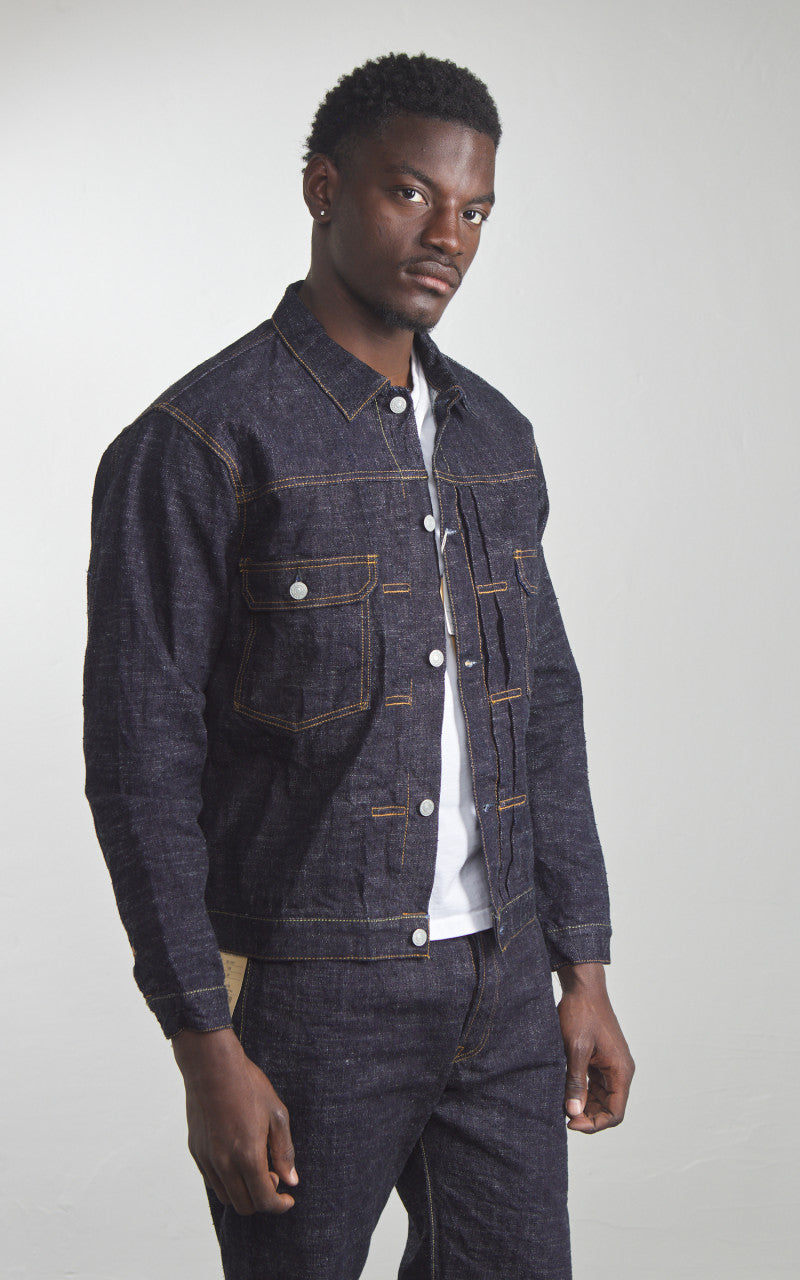 Studio D'Artisan SD-4102 GL3 Type 2 Selvedge Denim Jacket Indigo