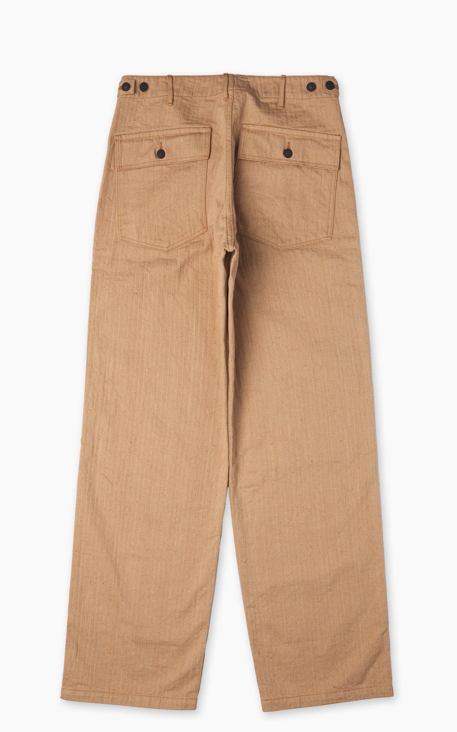 Studio D'Artisan 1917 Fox Cotton Baker Pants Brown
