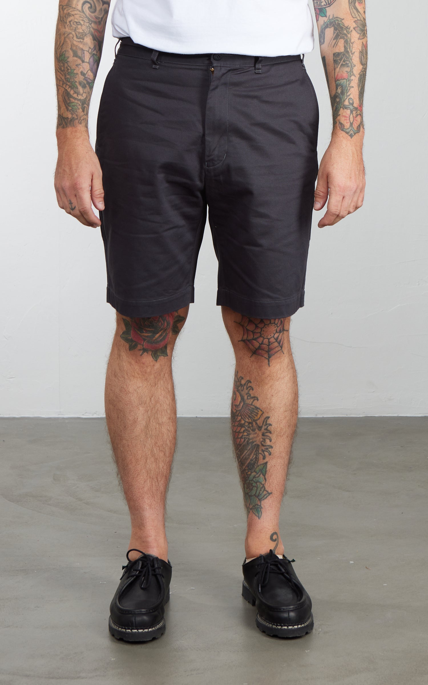 Studio D'Artisan 1925 Chino Shorts C. Black