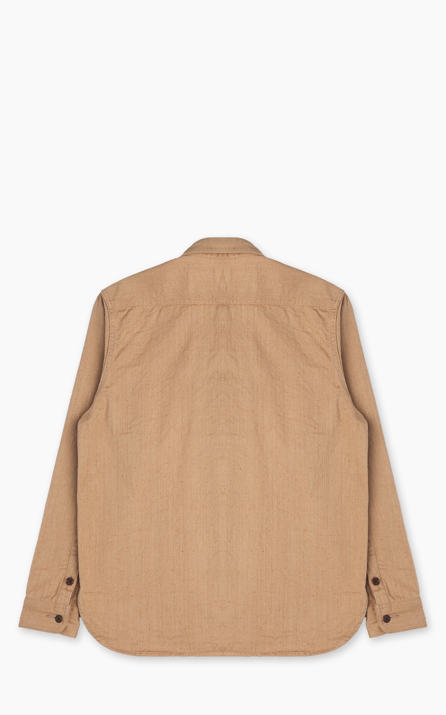 Studio D'Artisan 5740 Fox Cotton Work Shirt Brown