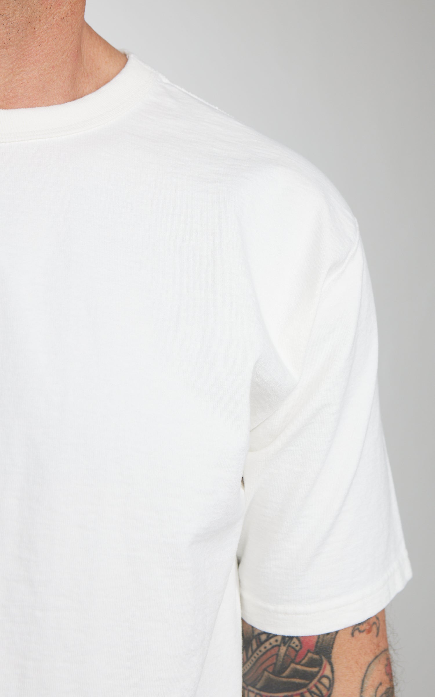 Studio D'Artisan 9913 Loopwheeled T-Shirt Pack White