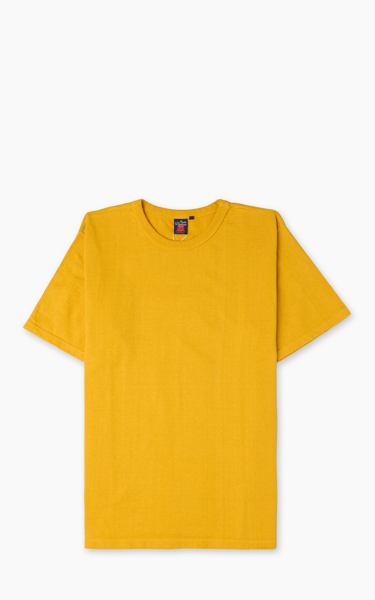 Studio D'Artisan 9913 Loopwheeled T-Shirt Pack Yellow