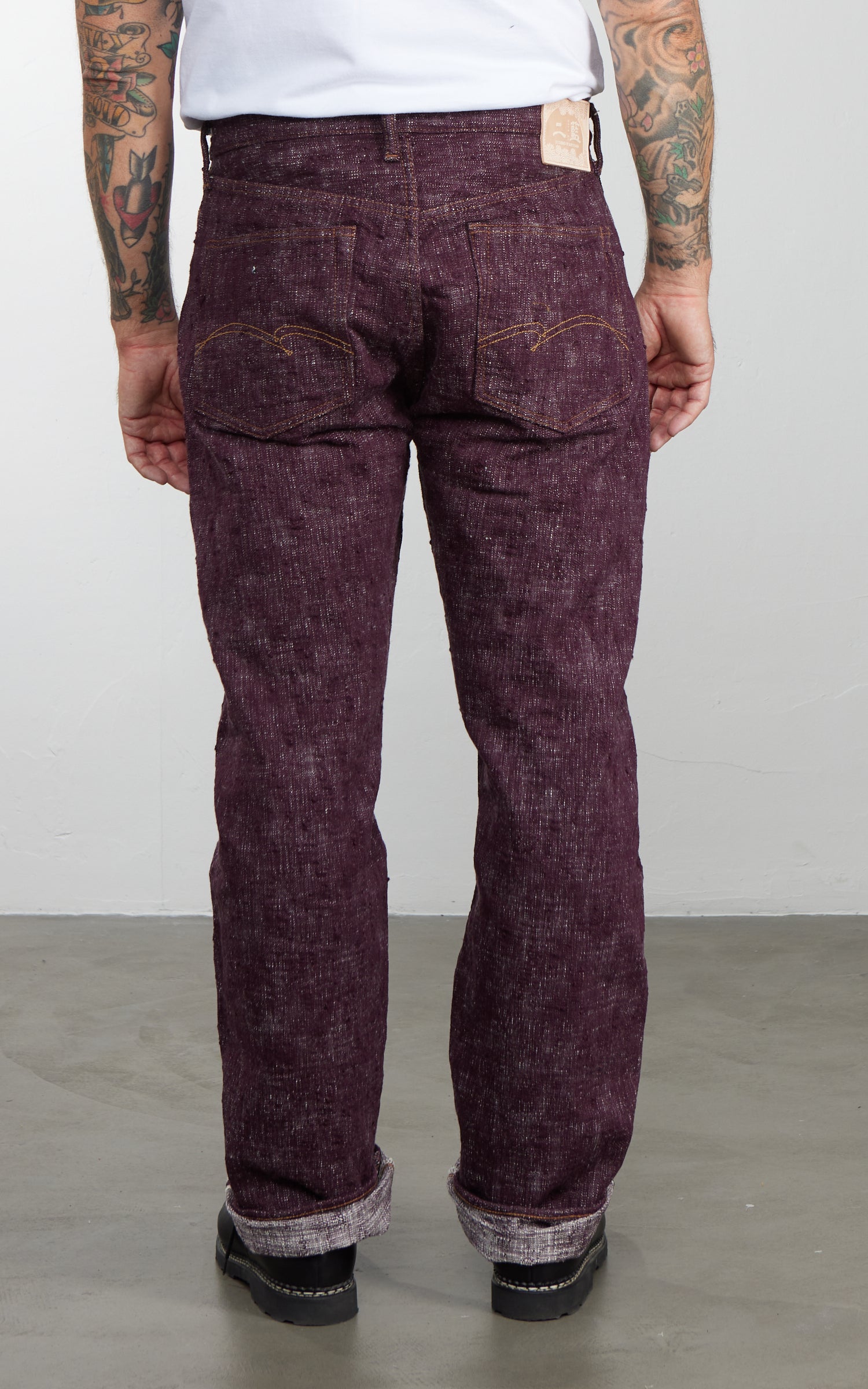 Studio D'Artisan D1904 FUTA-AI Regular Straight Selvedge Jeans One Wash Indigo