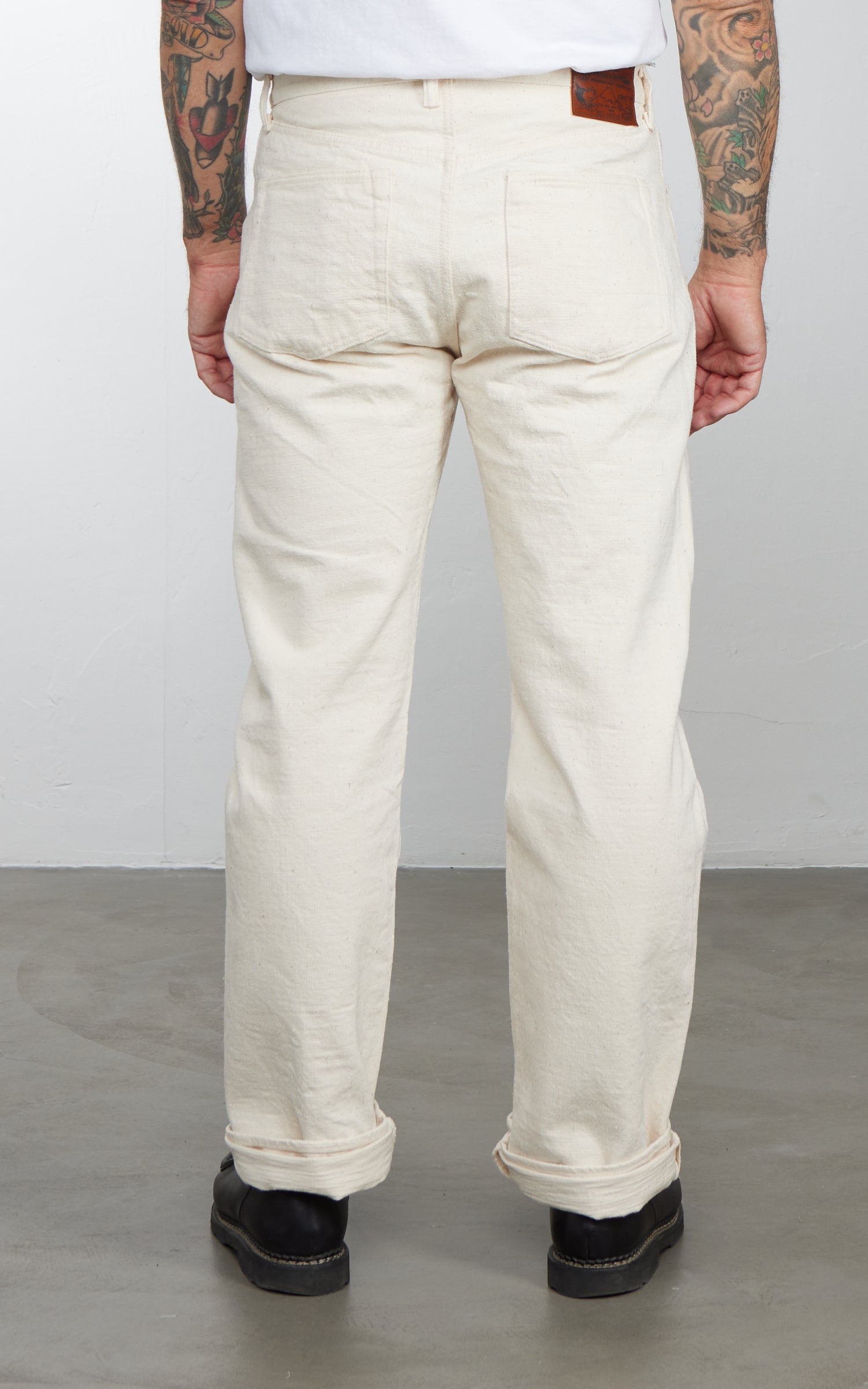 Studio D'Artisan SD-1001E GL3 Regular Straight Selvedge Jeans One Wash Ecru
