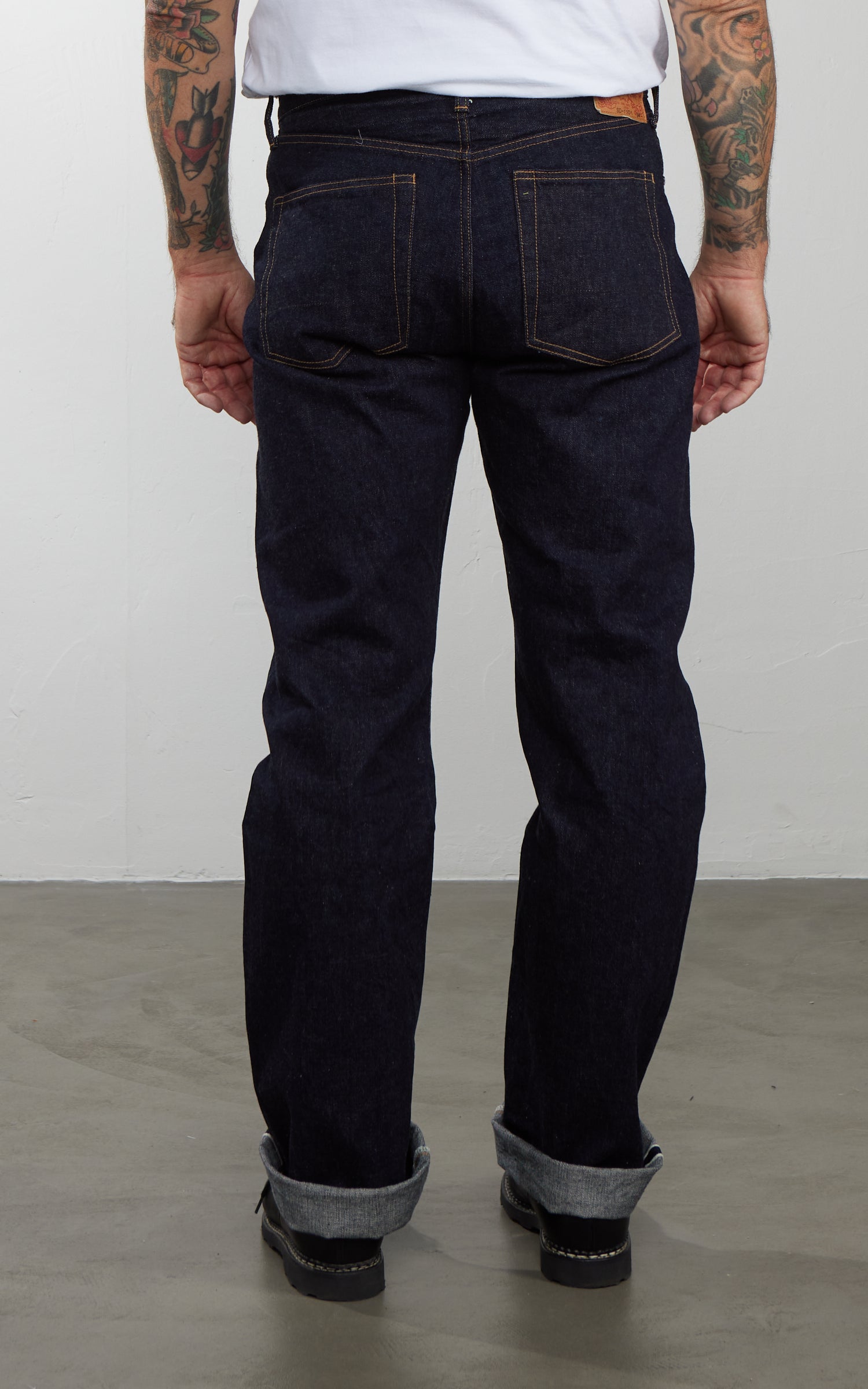Studio D'Artisan SD-1101 Ishikawadai Regular Straight Selvedge Jeans Indigo