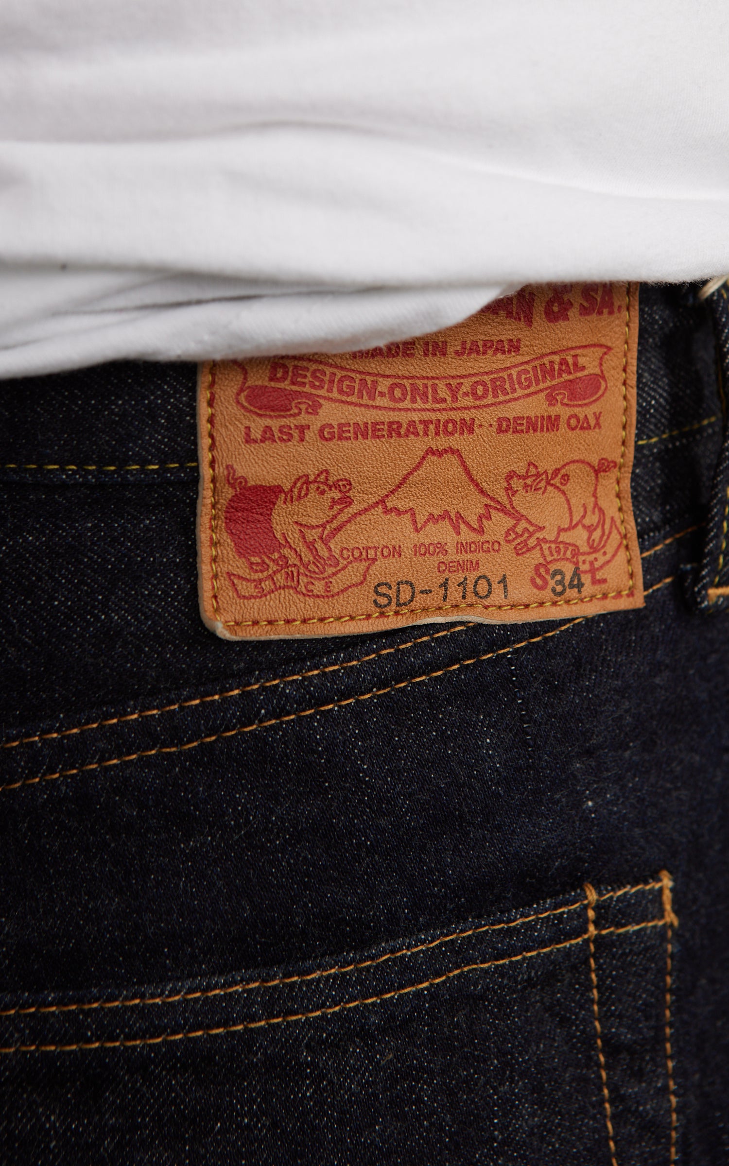 Studio D'Artisan SD-1101 Ishikawadai Regular Straight Selvedge Jeans Indigo