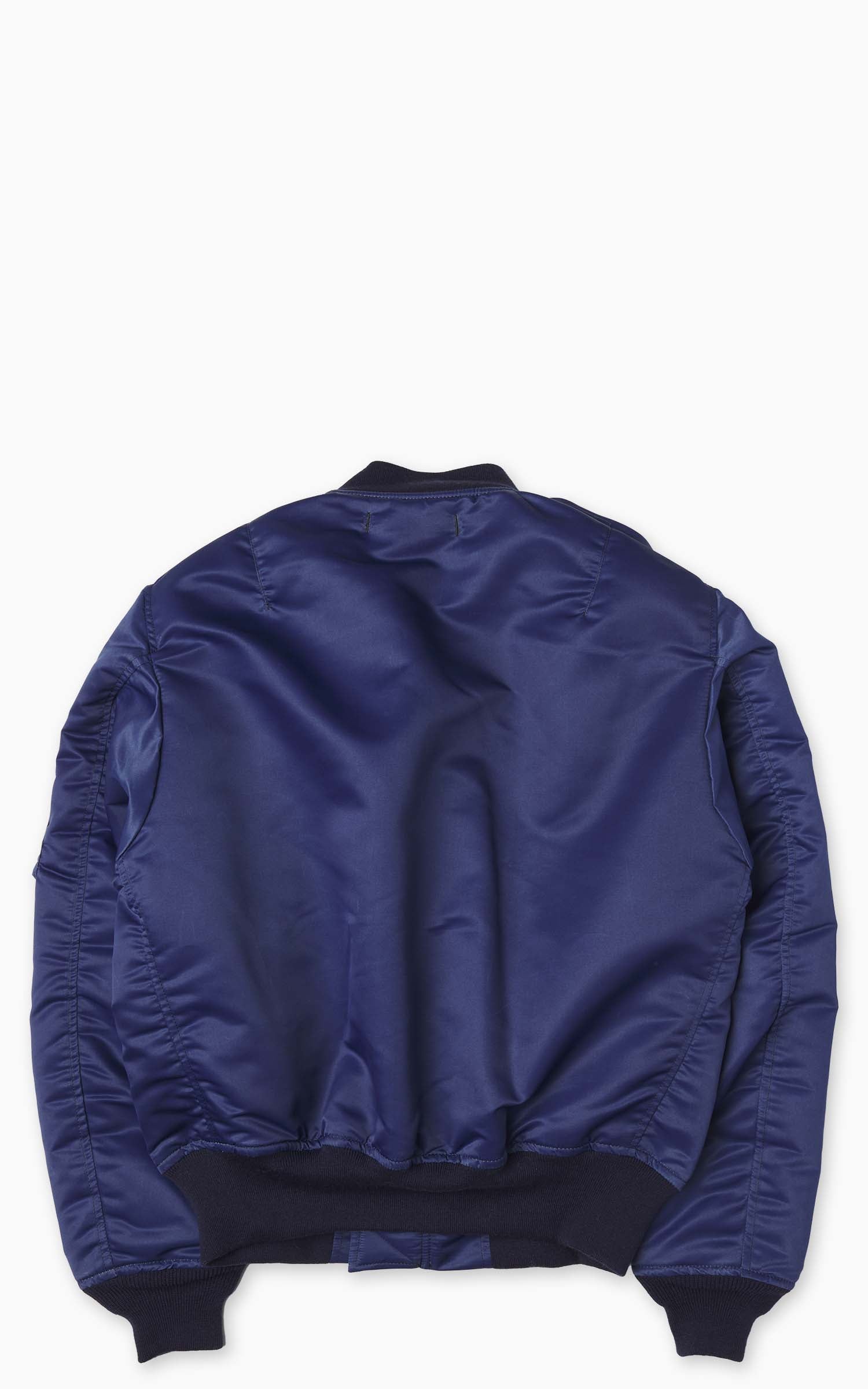 Studio D'Artisan 4623 Indigo-Dyed MA-1